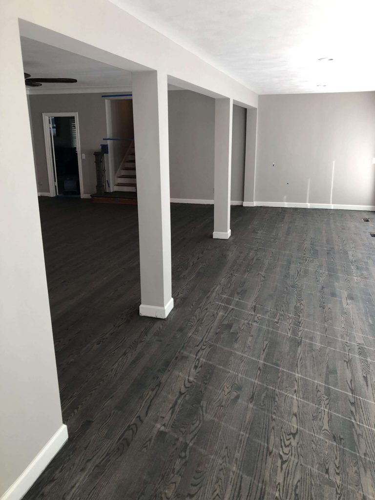 Dark wood affordable flooring