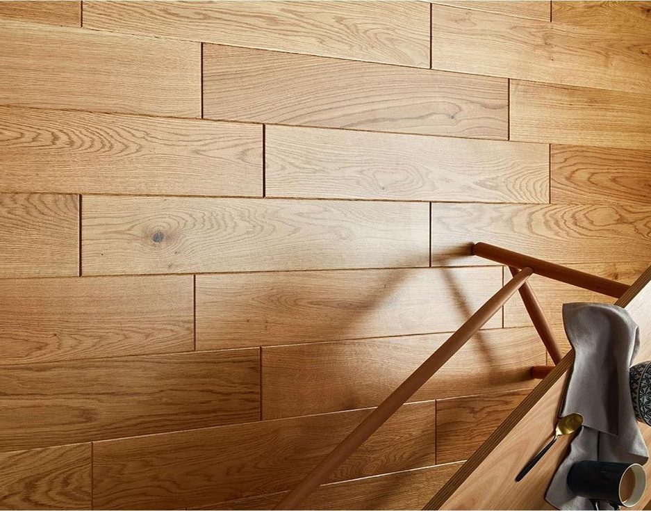hand scaped hardwood