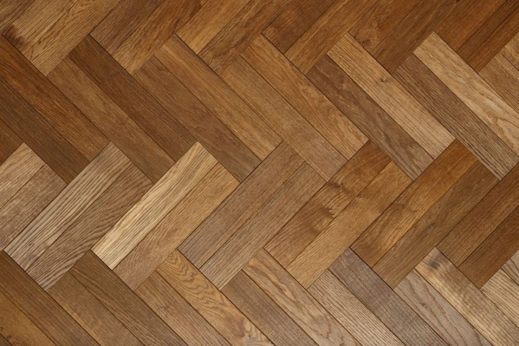 herringbone hardwood flooring
