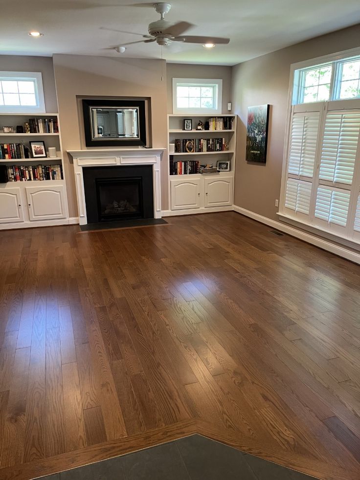 red oak hardwood floor installation