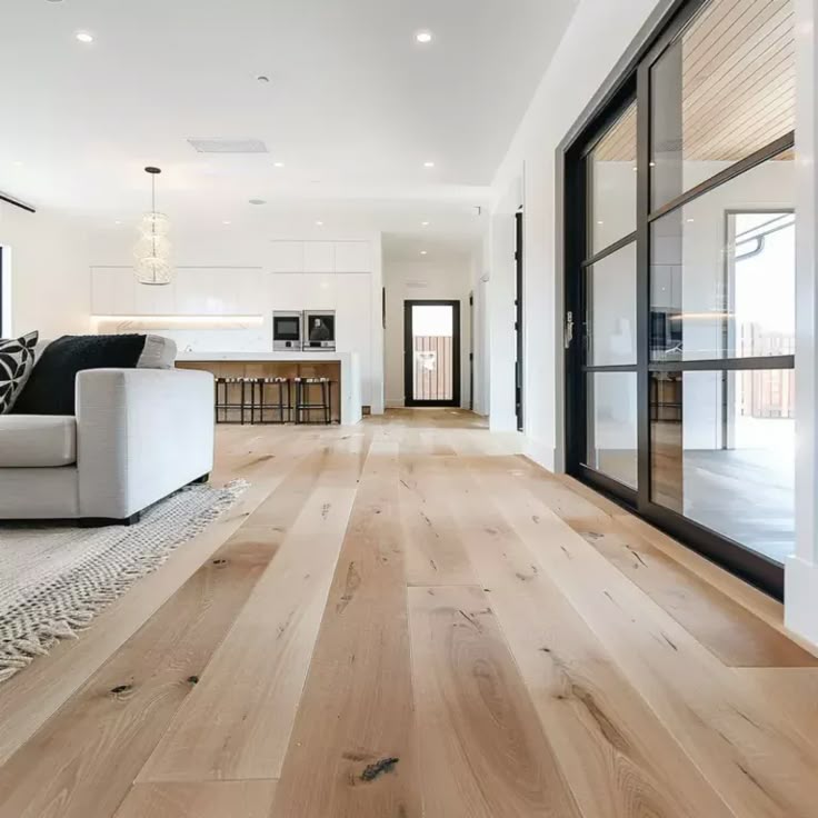 unfinished hardwood