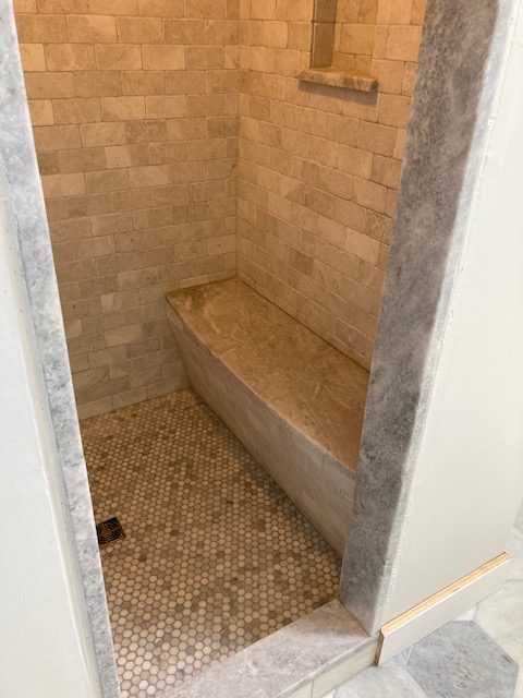 tile bathroom rotated