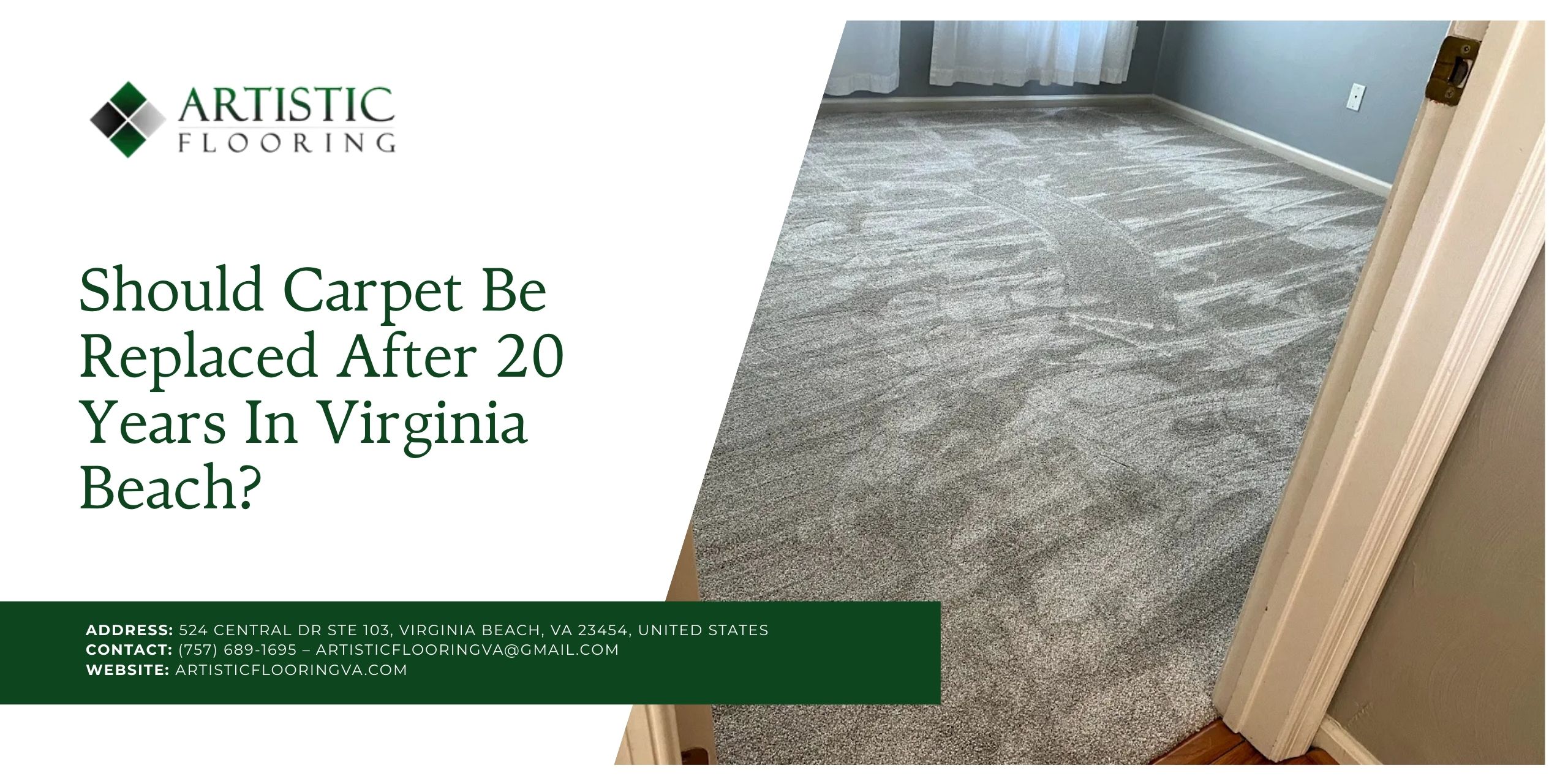 Should Carpet Be Replaced After 20 Years in Virginia Beach