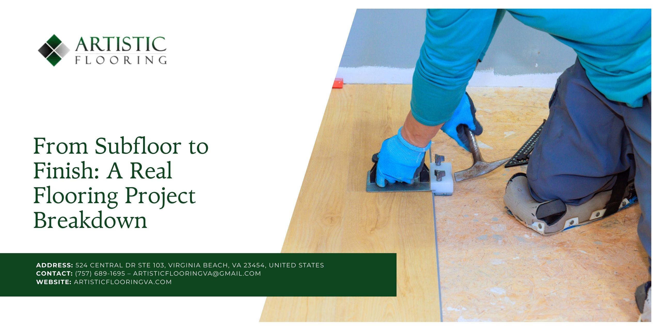what really goes into a professional flooring installation