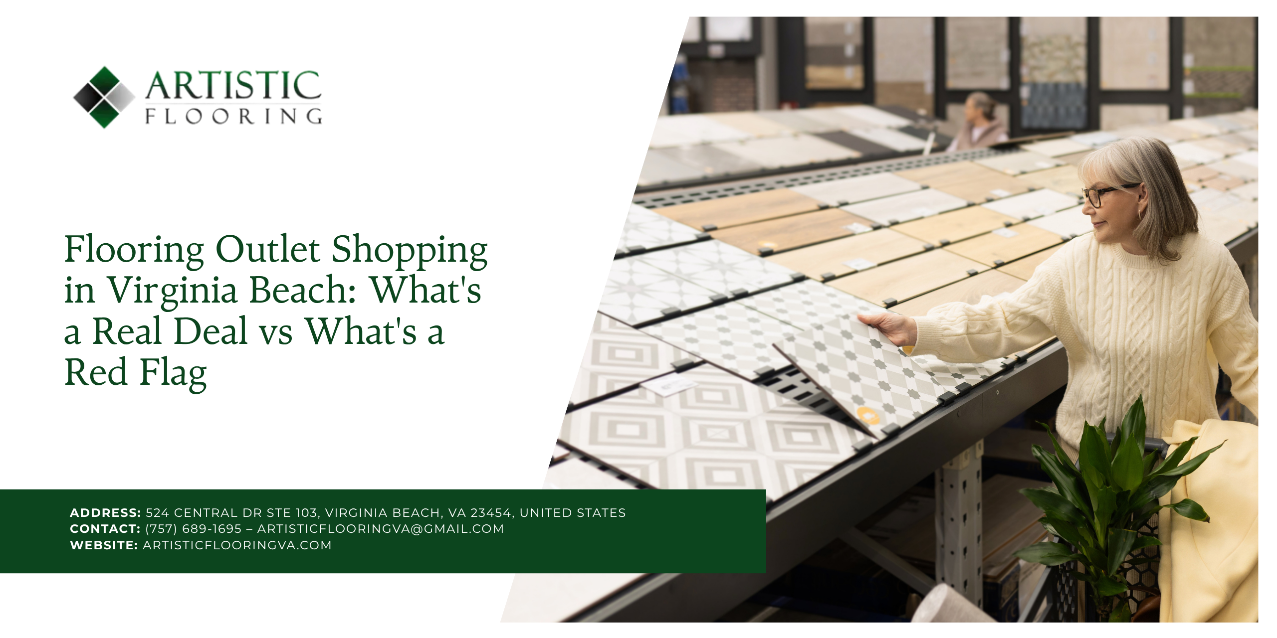 A real flooring outlet deal in Virginia Beach
