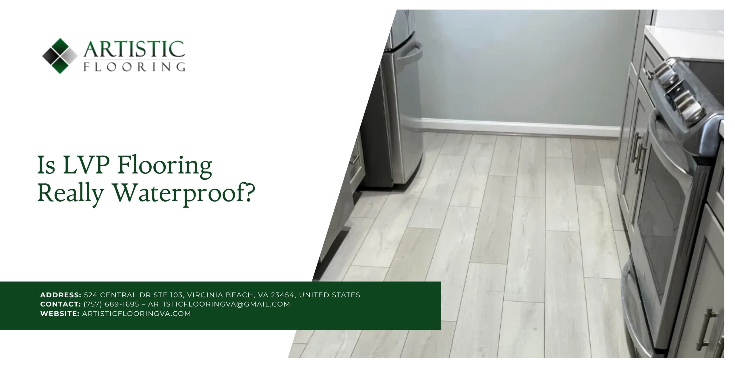 Is Virginia Beach LVP Flooring Really Waterproof?