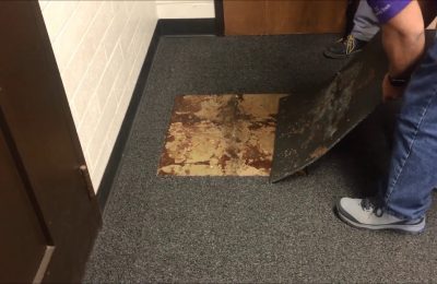 carpet tile removal