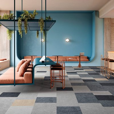 carpet tiles cafe