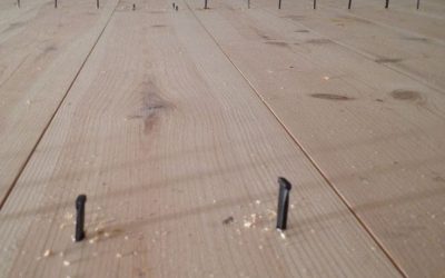 nailed down hardwood flooring